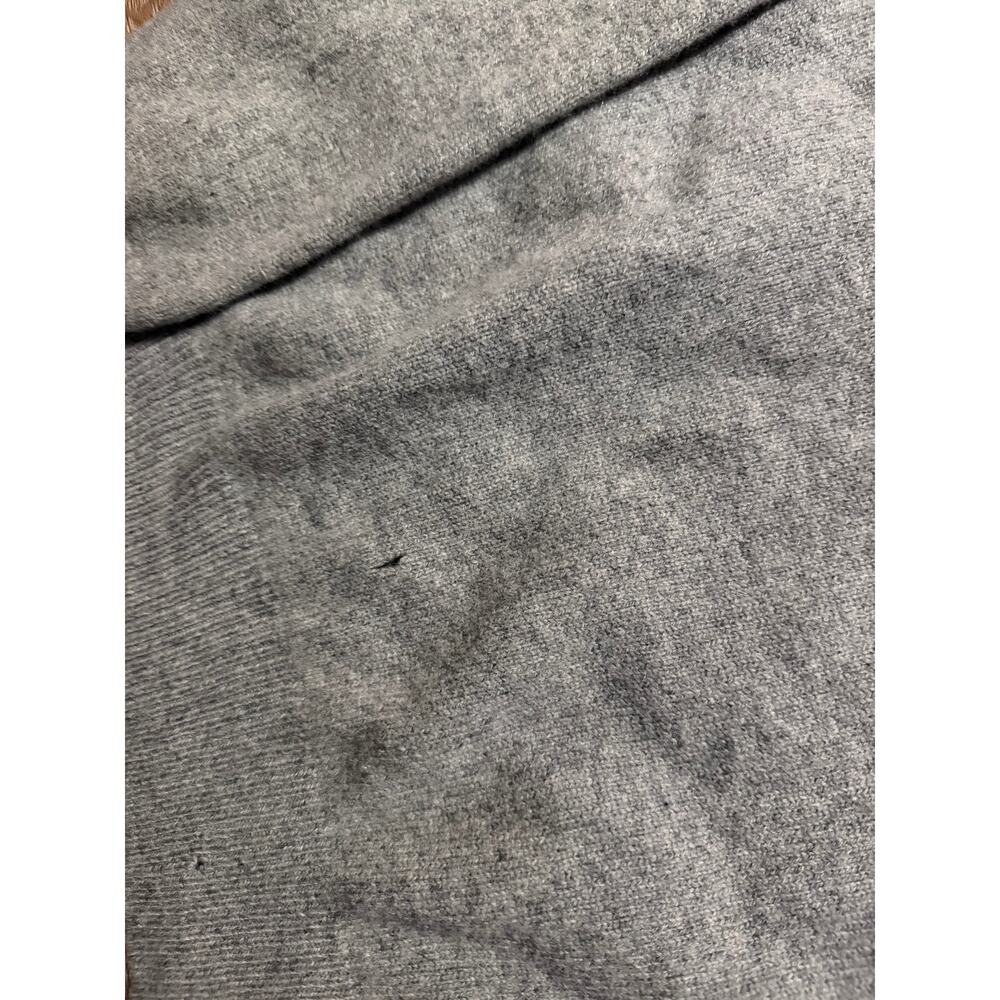 Polo Ralph Lauren Quarter Zip Sweater Gray Merino Wool Pony Logo Men's XL - Picture 2 of 5